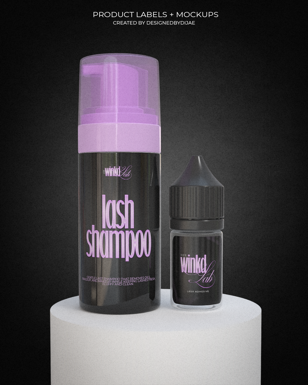 Product Labels + Mockups